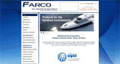 Desktop Screenshot of farcoplastics.com